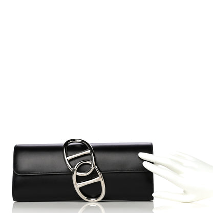 Hermes Tadelakt Egee Clutch Black 3 of 15