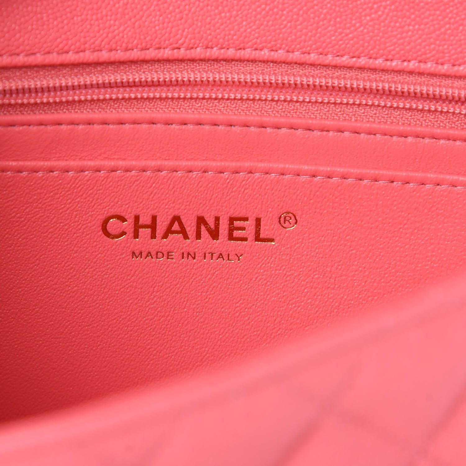 Chanel Caviar Quilted Mini Top Handle Rectangular Flap Pink 6 of 11