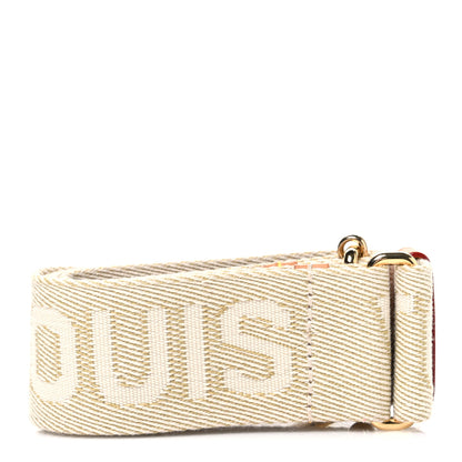 Louis Vuitton Monogram Utility Crossbody Bandouliere Shoulder Strap Beige 2 of 3