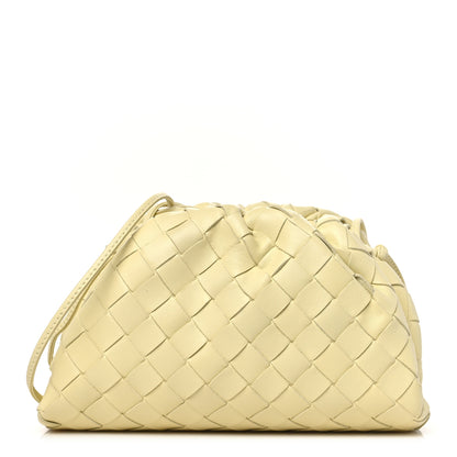 Bottega Veneta Nappa Intrecciato The Mini Pouch Ice Cream 1 of 10