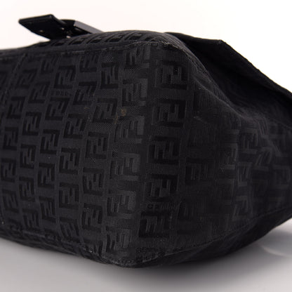 Fendi Zucchino Mama Baguette Black 7 of 10