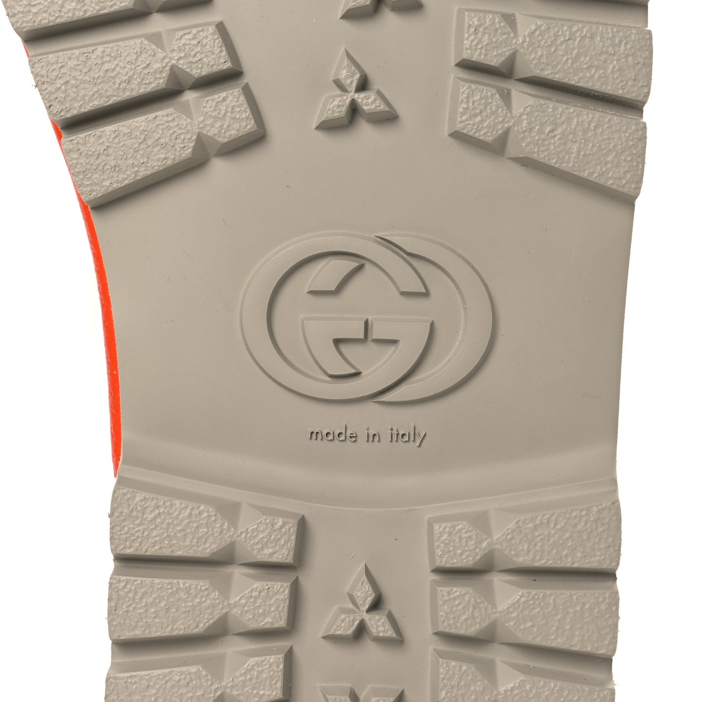 x NORTH FACE Canvas GG Monogram Clog Mules 10 Beige Mystic White Deep Orange