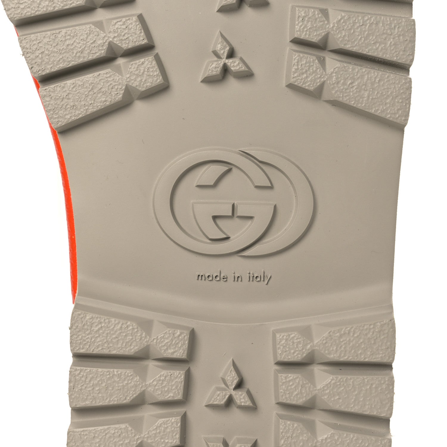 Gucci x NORTH FACE Canvas GG Monogram Clog Mules 10 Beige Mystic White Deep Orange 8 of 11