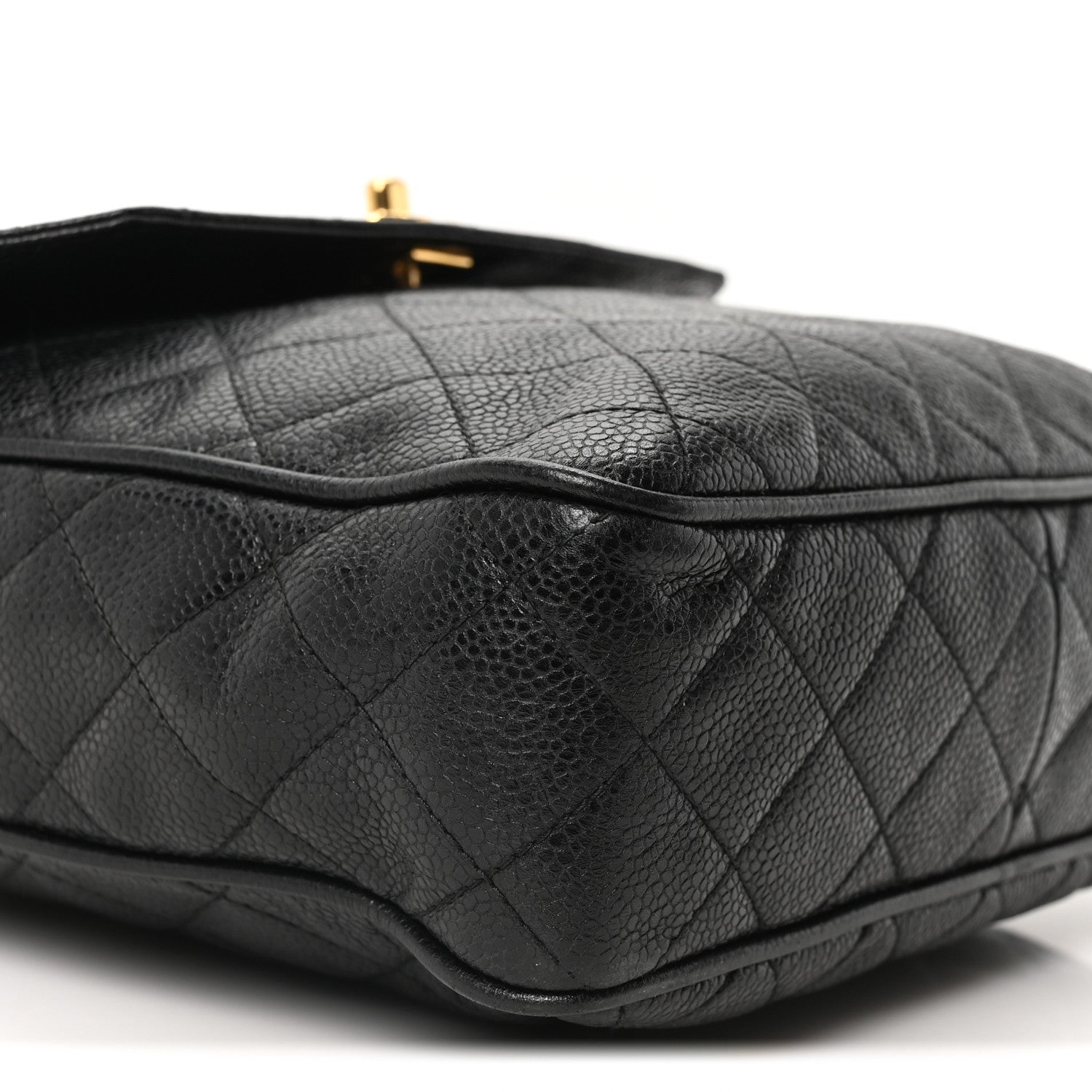 Chanel Caviar Quilted Flap Camera Case Black 10 of 11