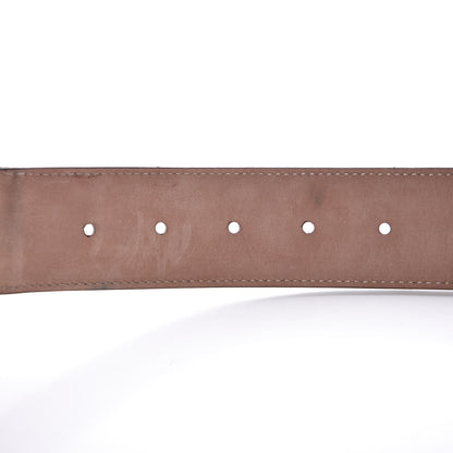 Gucci Nylon Calfskin Double G Web 40mm Belt 85 34 Green Red Cuir 7 of 11