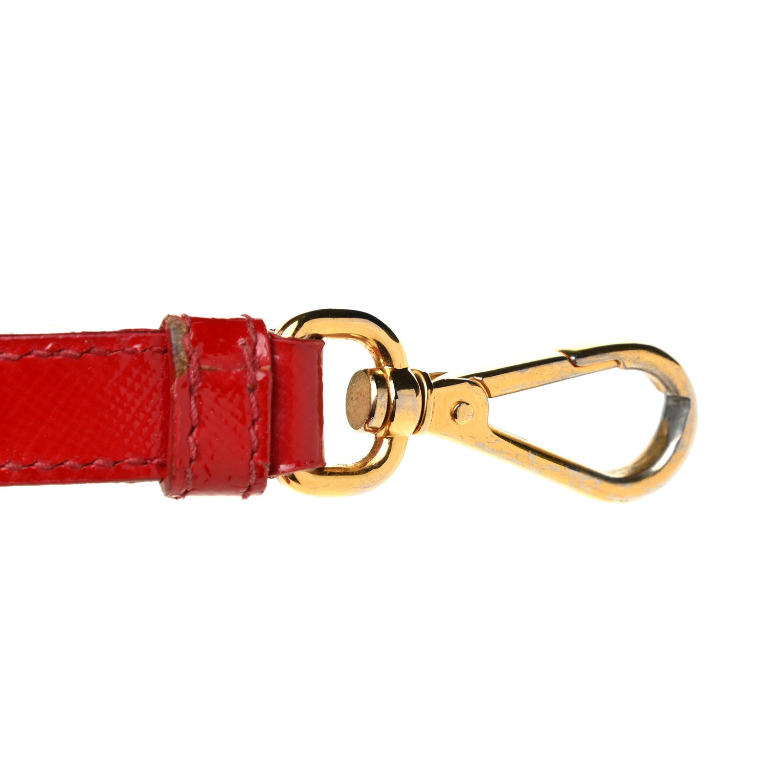 Prada Saffiano Vernice Mini Galleria Double Zip Tote Rosso 26 of 30