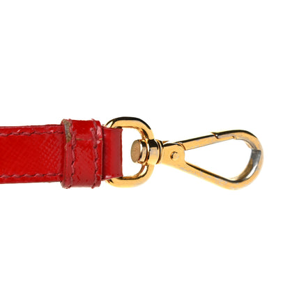 Prada Saffiano Vernice Mini Galleria Double Zip Tote Rosso 26 of 30