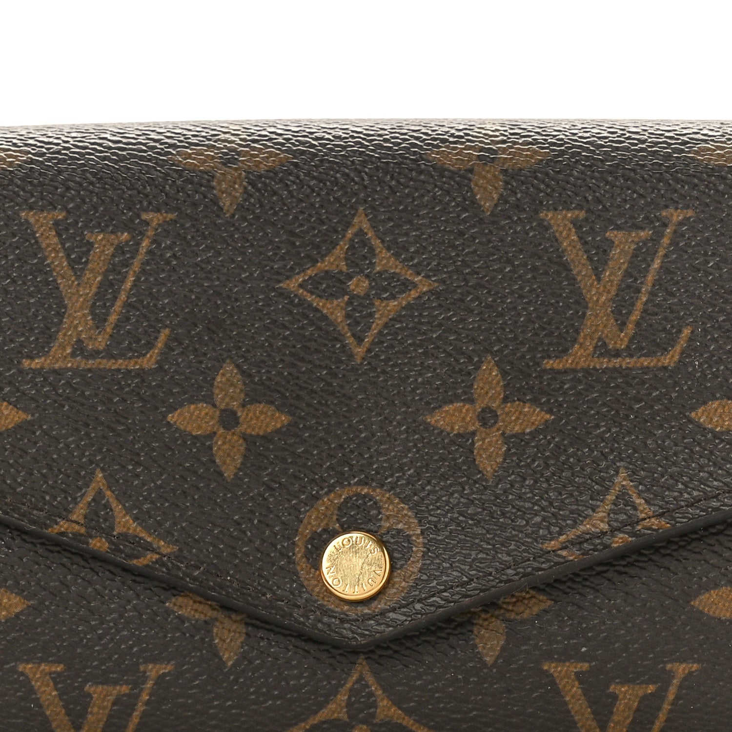 Louis Vuitton Monogram Sarah Wallet NM 7 of 9