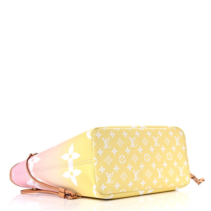 Louis Vuitton Monogram Giant By The Pool Neverfull MM Light Pink 4 of 23