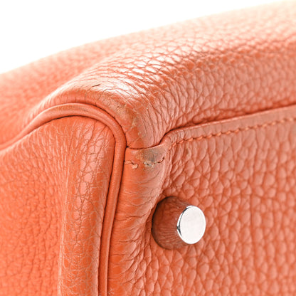 Hermes Togo Kelly Retourne 32 Orange 8 of 21