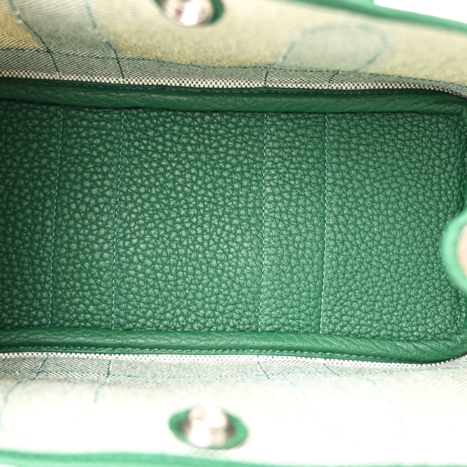 Hermes H Viking Negonda Neo Garden 23 Ecru Vert Moyen 5 of 11