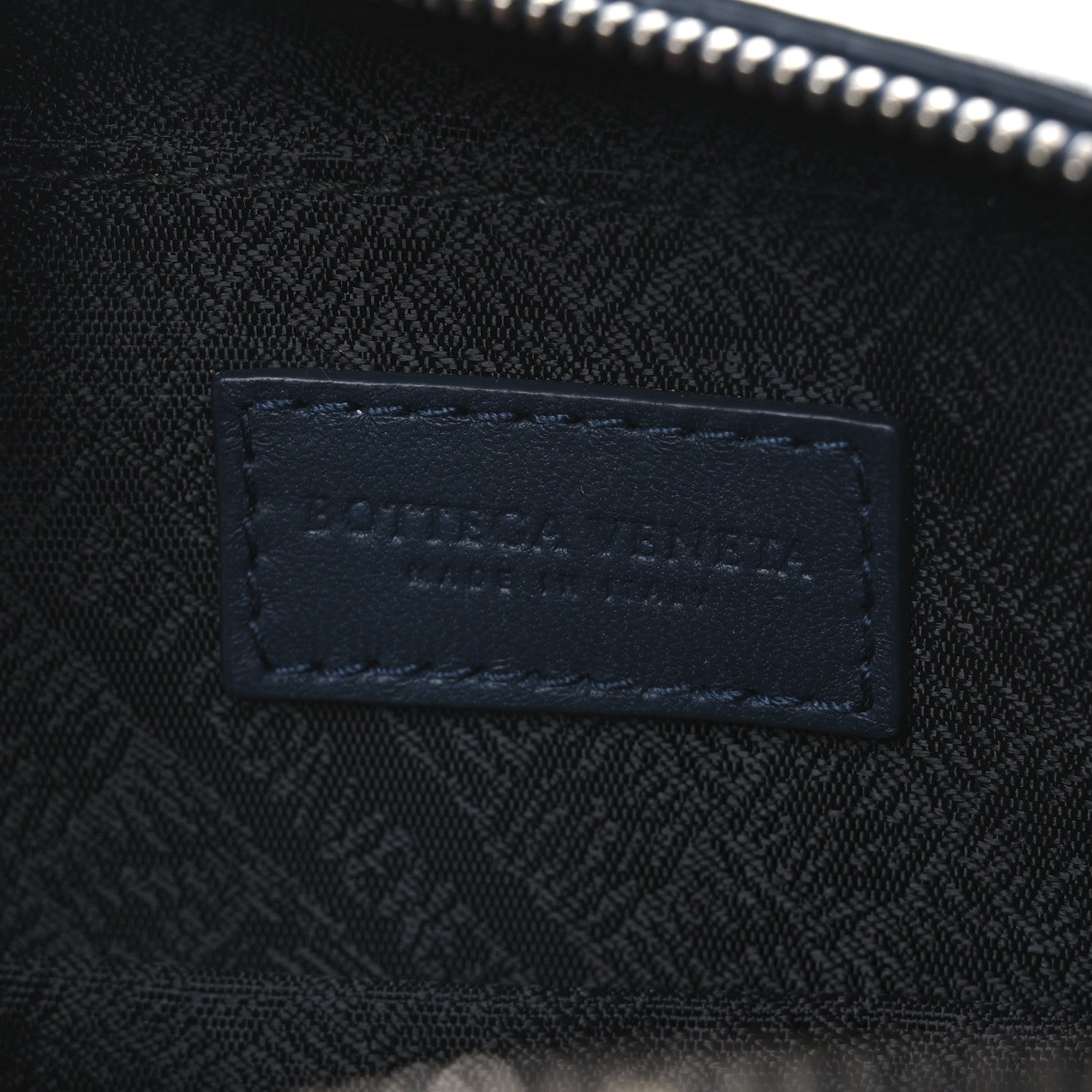 Bottega Veneta Nappa Intrecciato Vertical Shoulder Bag Blue 6 of 9