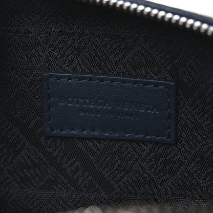 Bottega Veneta Nappa Intrecciato Vertical Shoulder Bag Blue 6 of 9