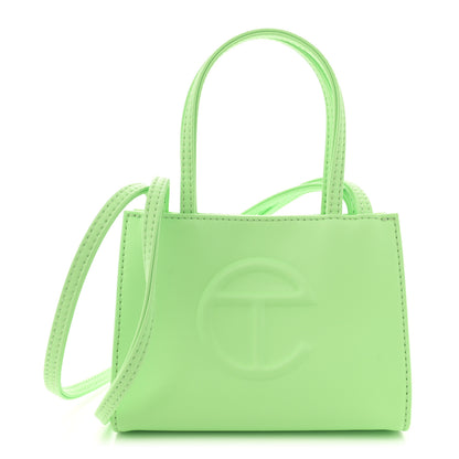 Telfar Vegan Leather Small Shopping Bag Double Mint 1 of 10