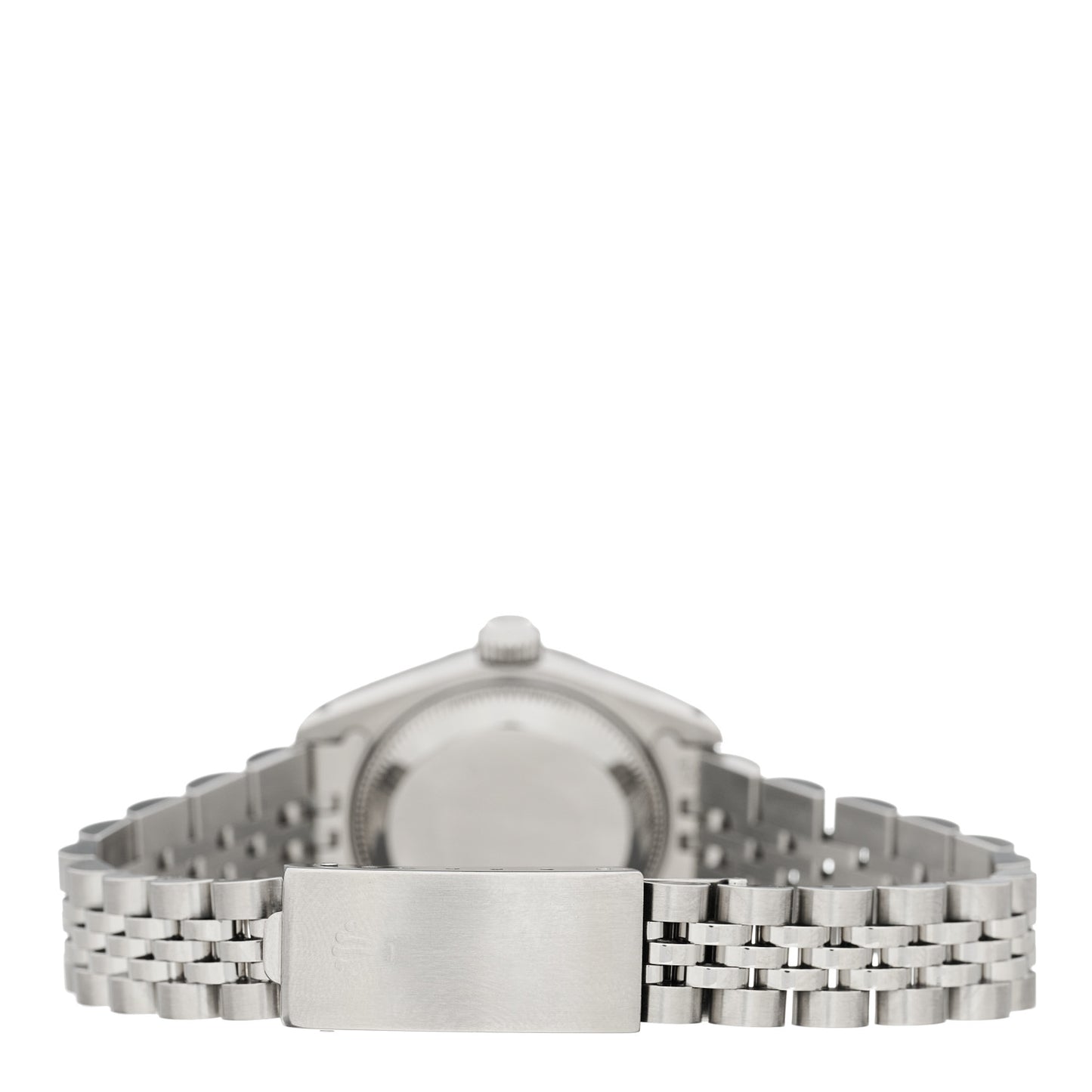 Stainless Steel 18K White Gold Diamond 26mm Oyster Perpetual Datejust Watch Blue Gradient 69174