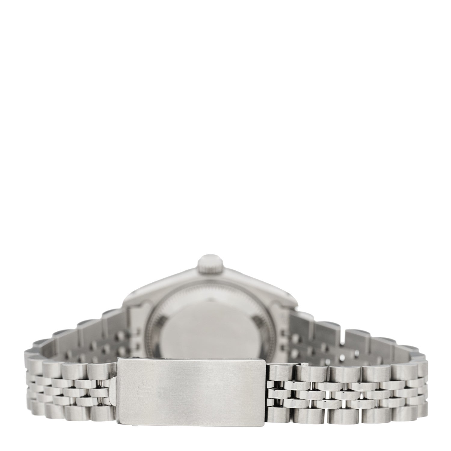 Rolex Stainless Steel 18K White Gold Diamond 26mm Oyster Perpetual Datejust Watch Blue Gradient 69174 3 of 4
