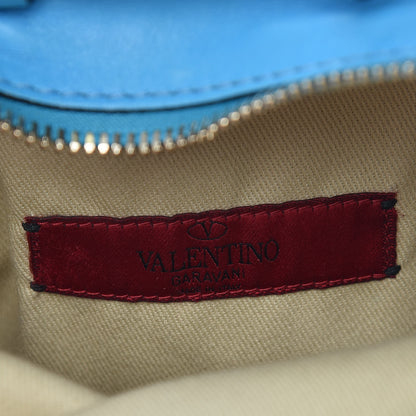 Valentino Garavani Calfskin Mini Rockstud Backpack Parrot 6 of 9