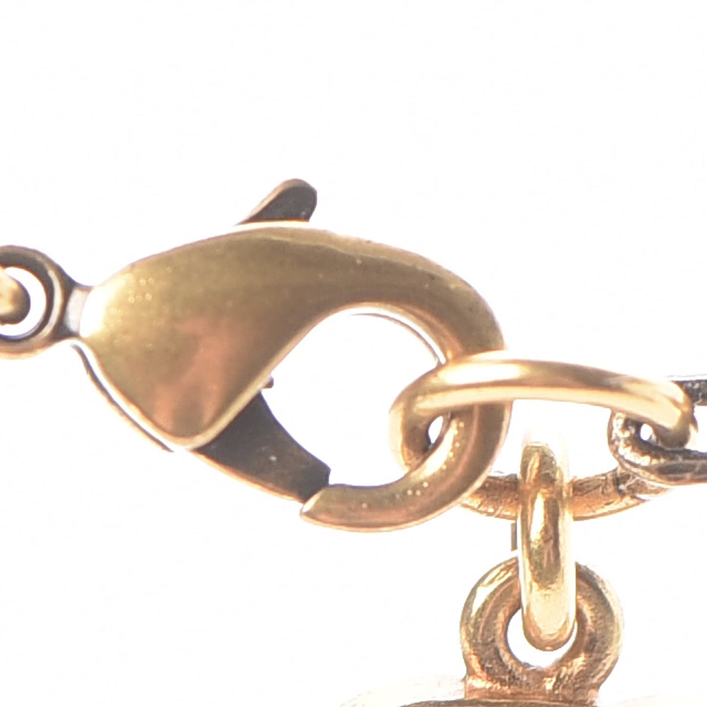 Metal J’Adior Long Necklace Aged Gold