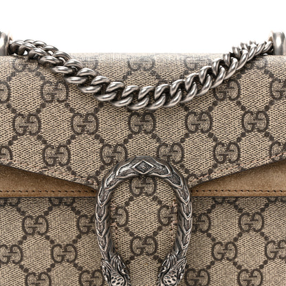 Gucci GG Supreme Monogram Mini Dionysus Shoulder Bag Taupe 8 of 11