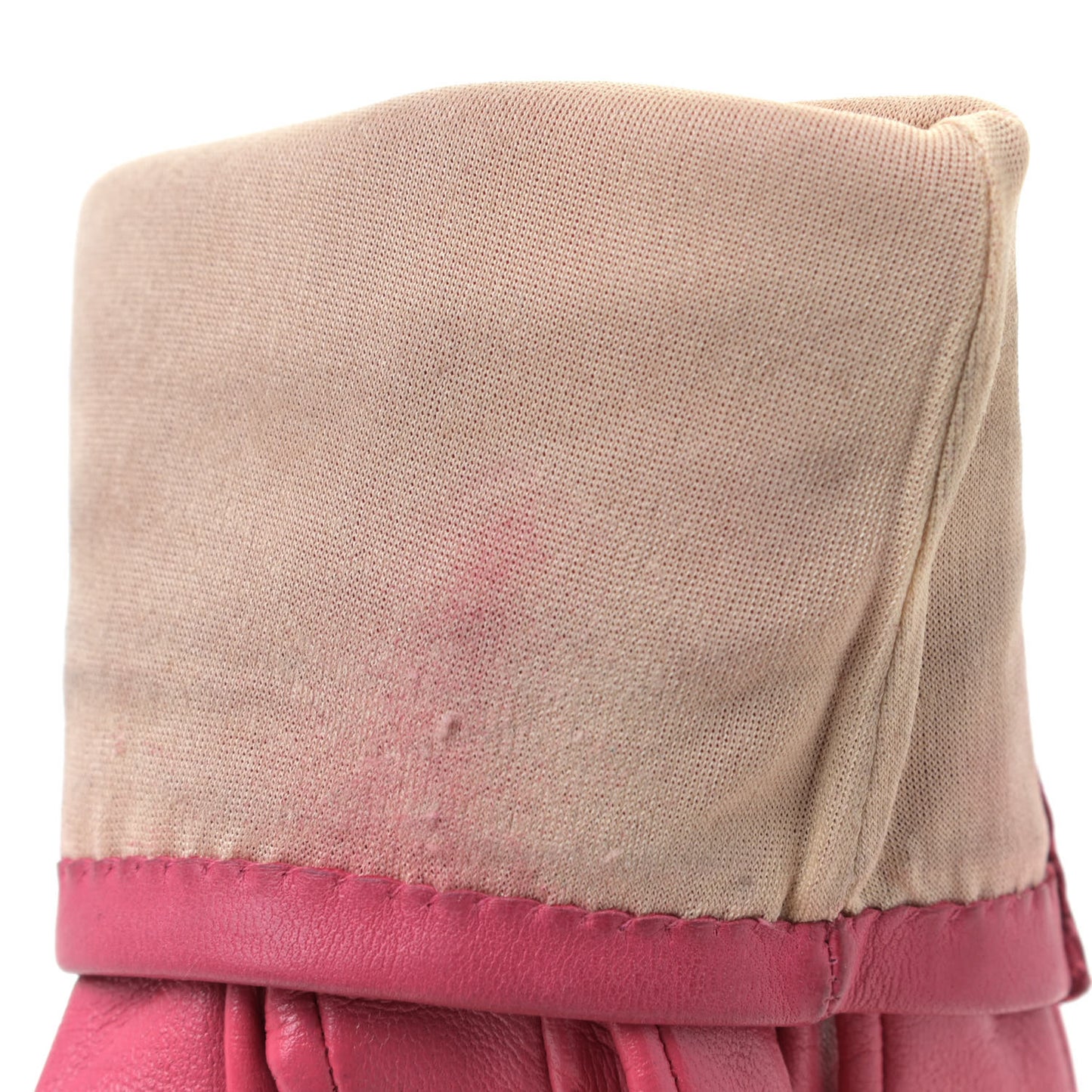 Lambskin Gloves 7 Pink