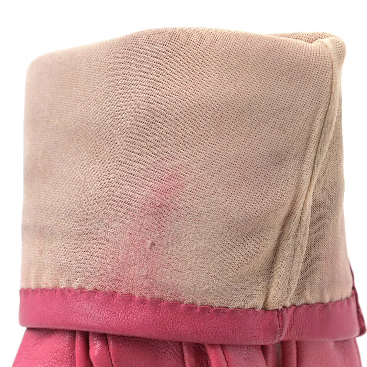Hermes Lambskin Gloves 7 Pink 9 of 13