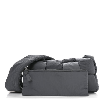 Bottega Veneta Nylon Intrecciato Padded Tech Cassette Bag Thunder 3 of 11