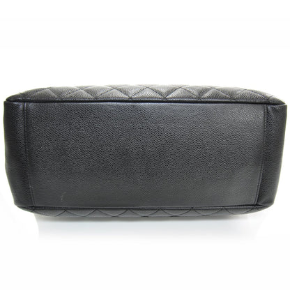 Chanel Caviar Quilted Grand Shopping Tote GST Black 4 of 9