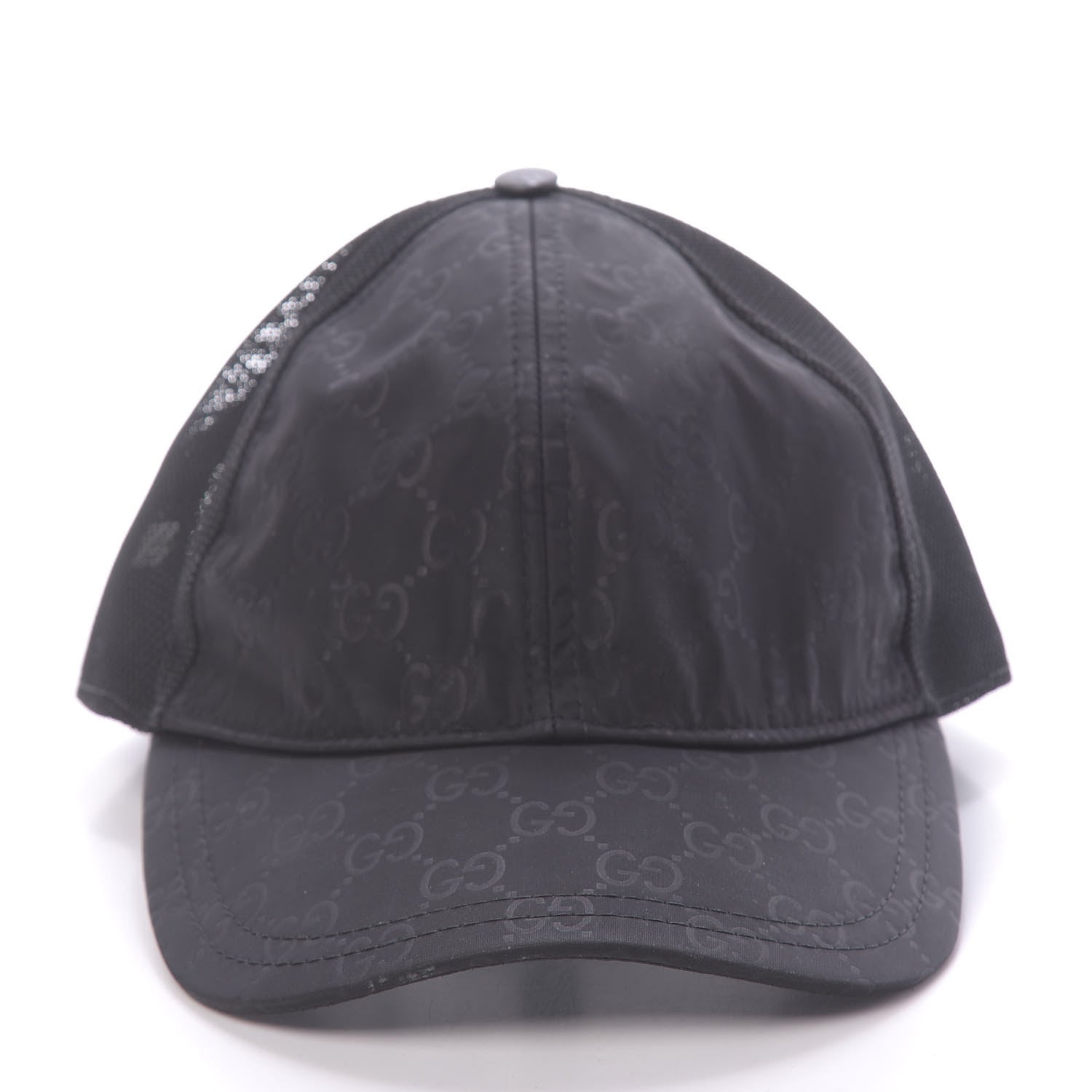 Gucci Nylon Monogram Baseball Hat M Black 3 of 7