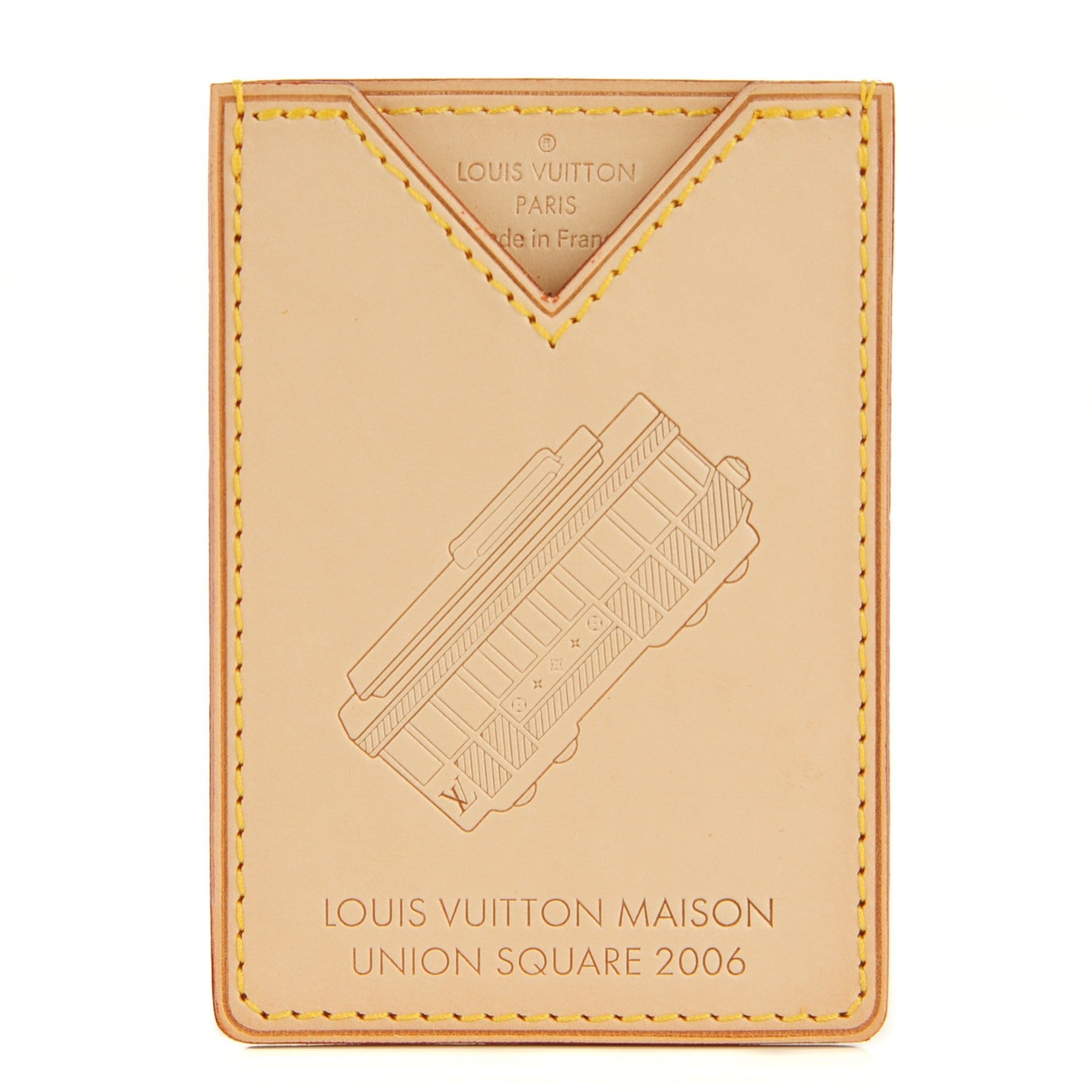 Louis Vuitton Vachetta Maizeon Union Square Card Holder 1 of 6