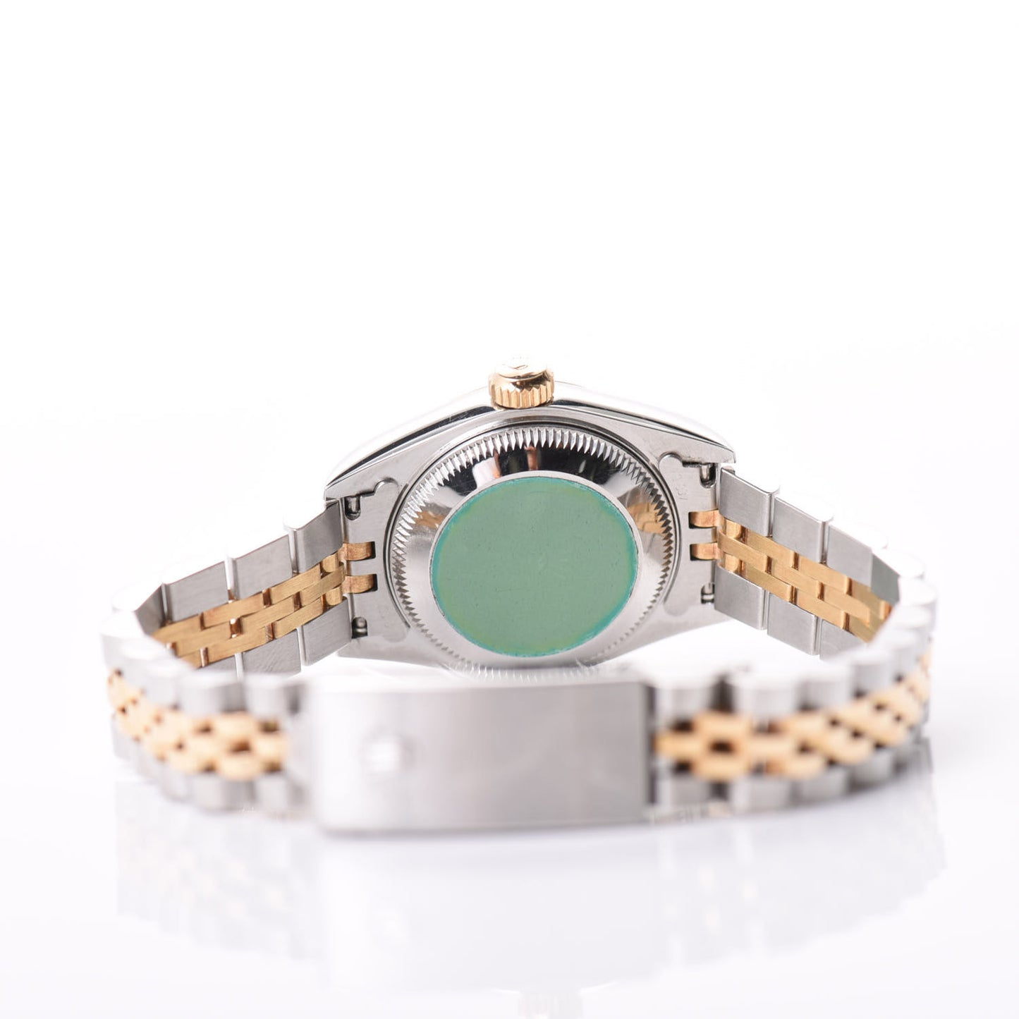 Stainless Steel 18K Yellow Gold 26mm Oyster Perpetual Datejust Watch Champagne 69173