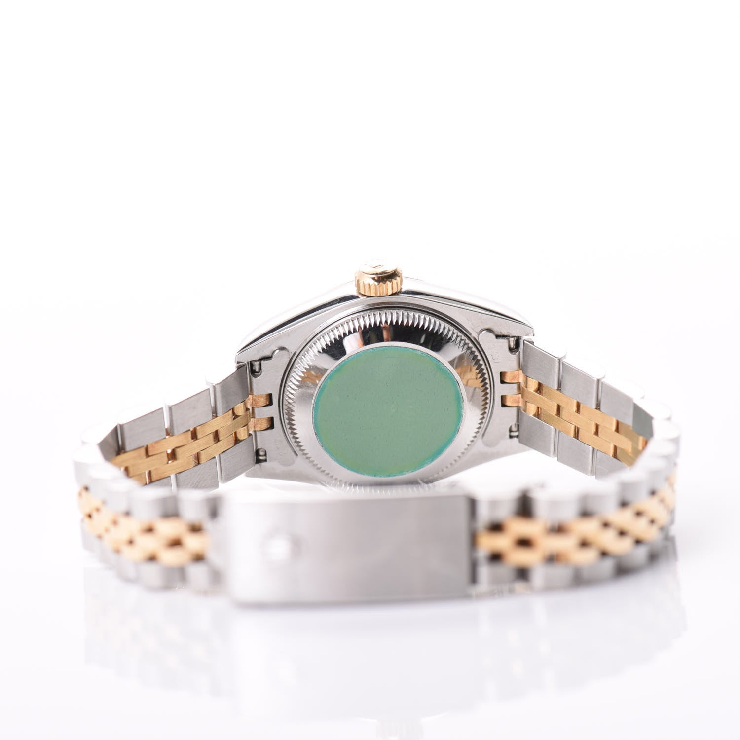 Rolex Stainless Steel 18K Yellow Gold 26mm Oyster Perpetual Datejust Watch Champagne 69173 4 of 6