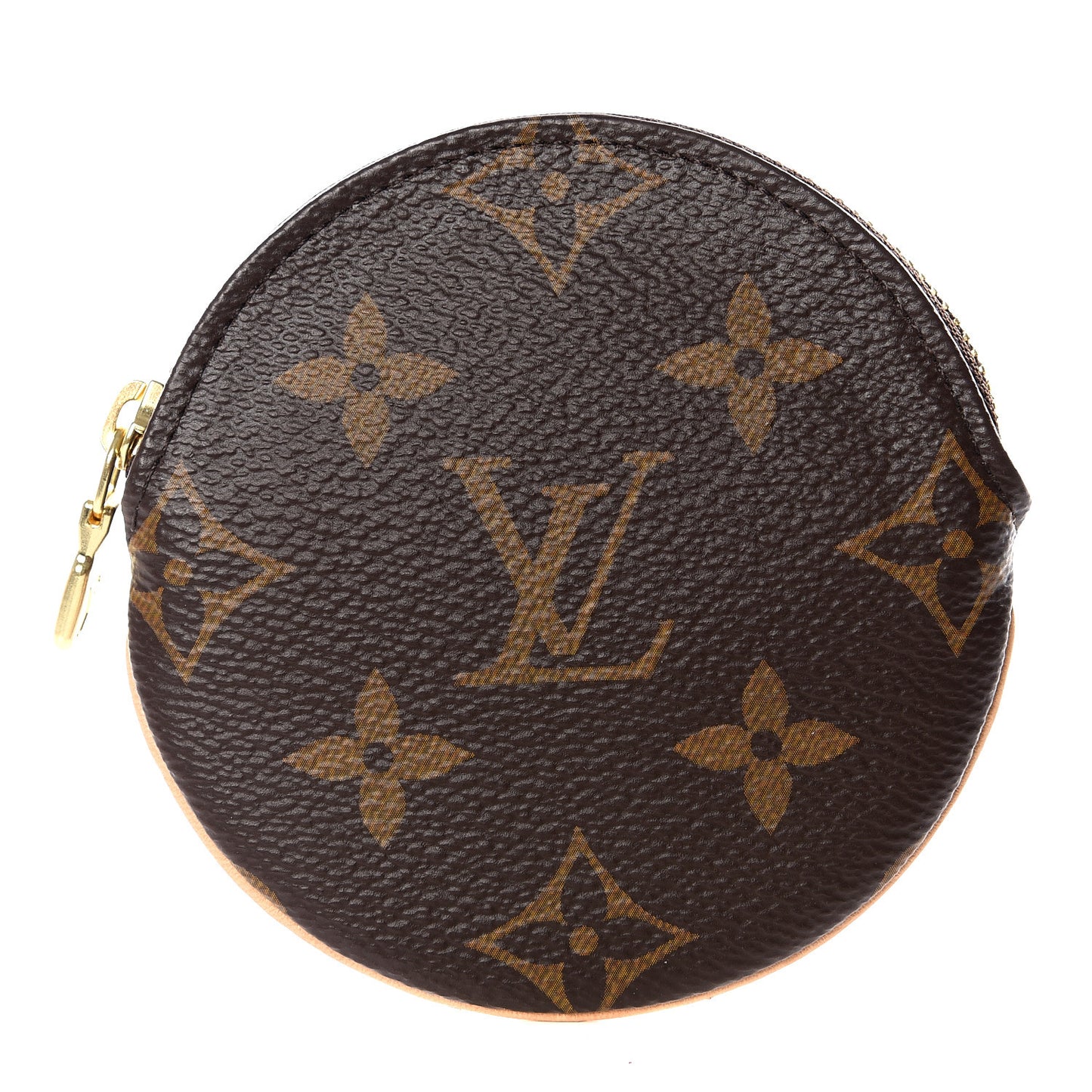 Monogram Round Coin Purse