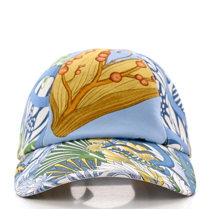 Hermes Silk Davis Patchwork Cap 57 3 of 9