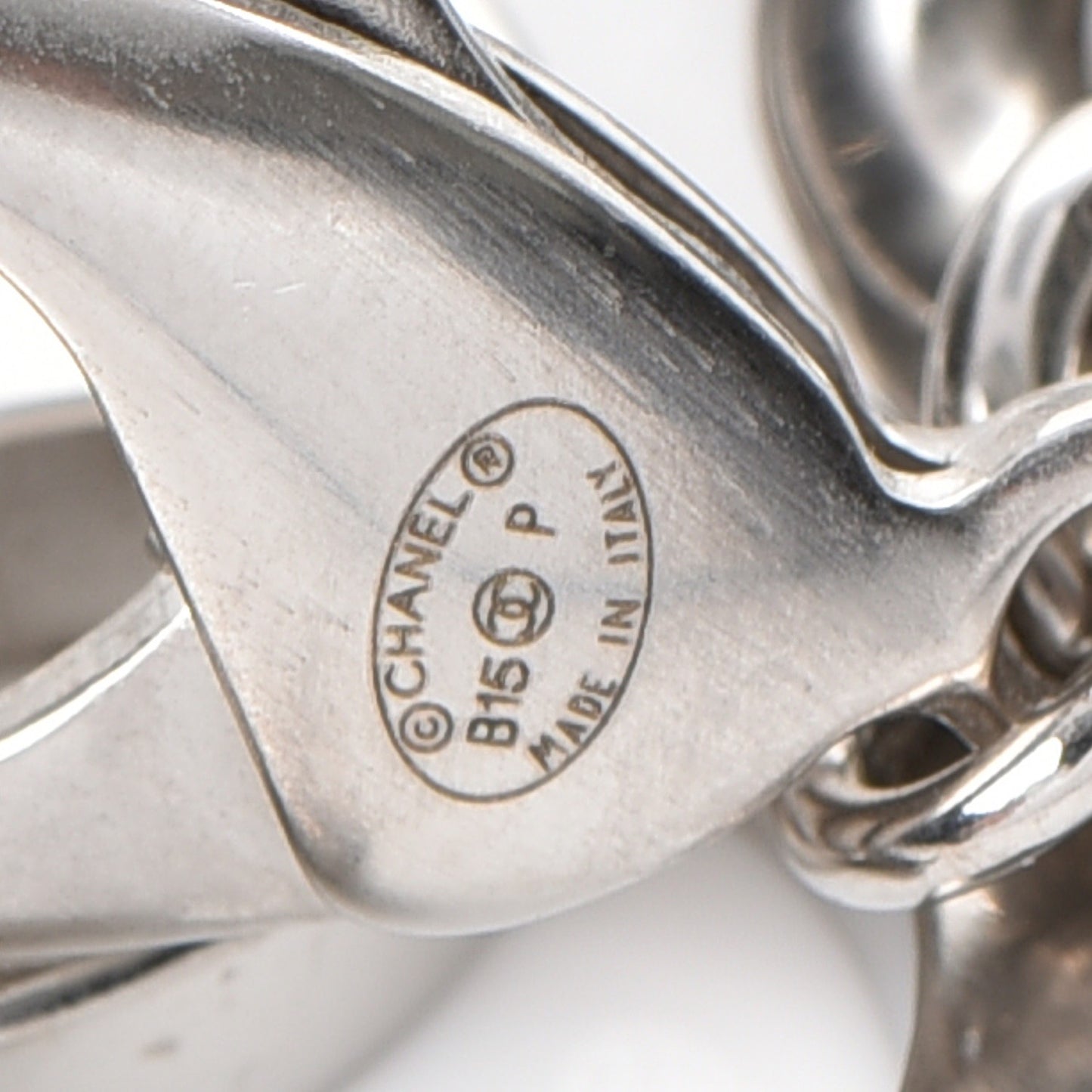 Chain ID CC Bracelet Silver