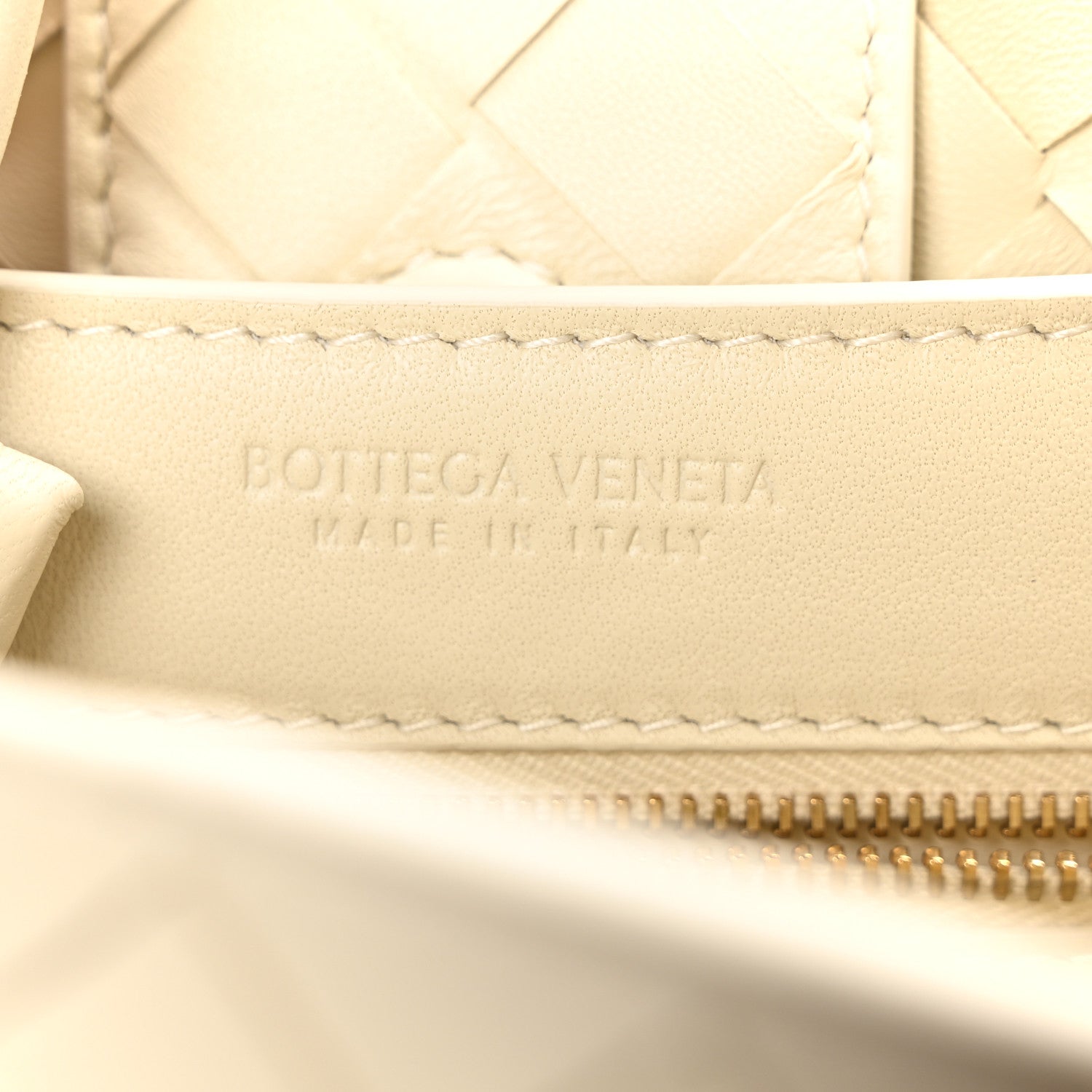 Bottega Veneta Nappa Intrecciato Small Andiamo Shoulder Bag Sea Salt 6 of 10