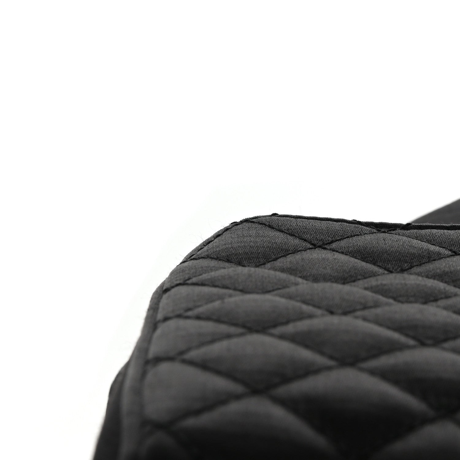 Saint Laurent Satin Mixed Matelasse Triquilt Medium Monogram Envelope Satchel Black 13 of 13