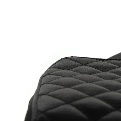 Saint Laurent Satin Mixed Matelasse Triquilt Medium Monogram Envelope Satchel Black 13 of 13