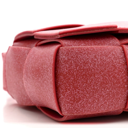 Bottega Veneta Rubber Maxi Intrecciato Extra Mini Cassette Crossbody Bag Firework 9 of 11