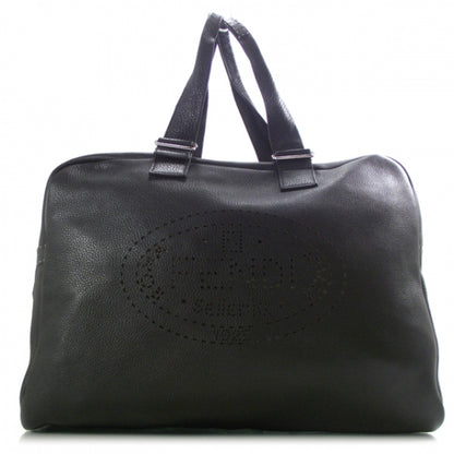 Fendi Calfskin Romano Selleria Luggage Black 1 of 12