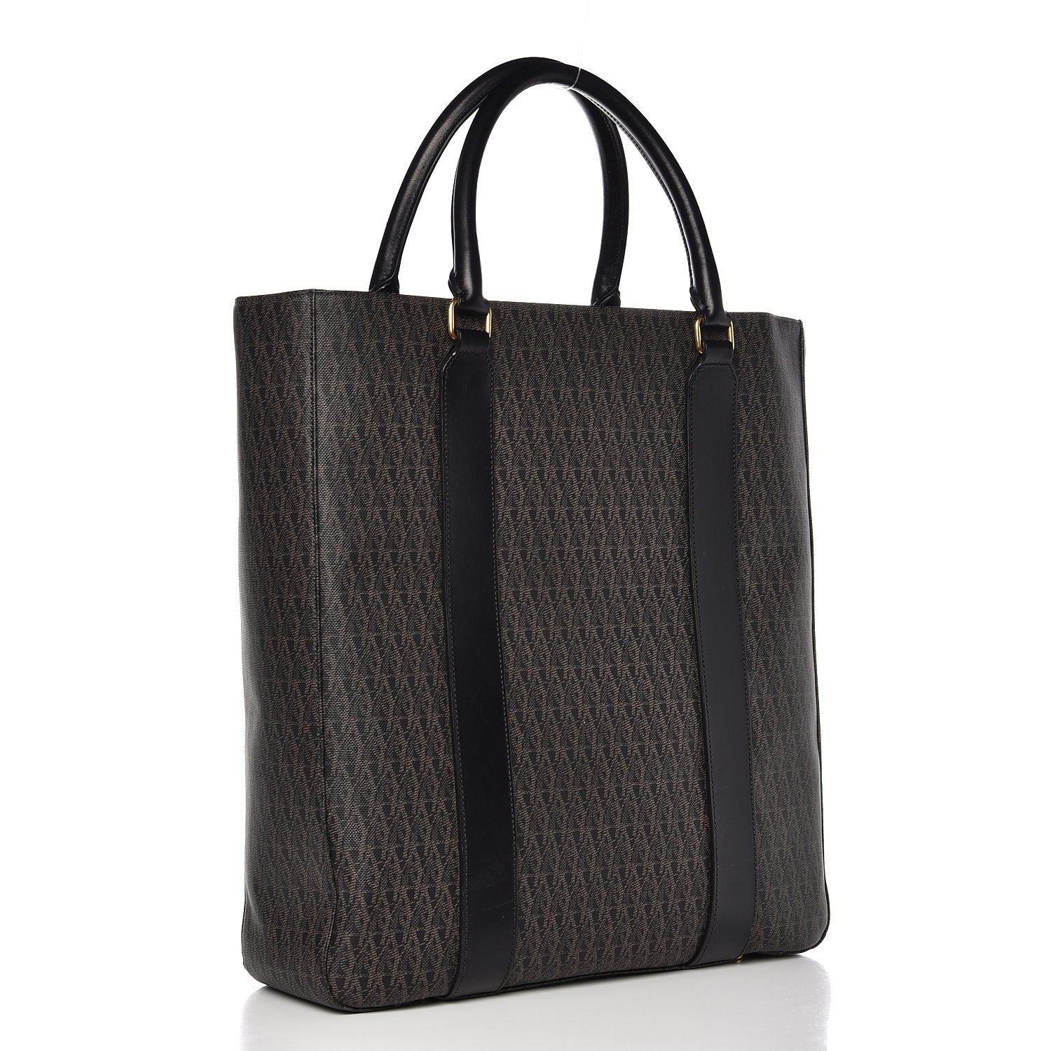 Saint Laurent Toile Classic Monogram Tote Bag Black 4 of 19