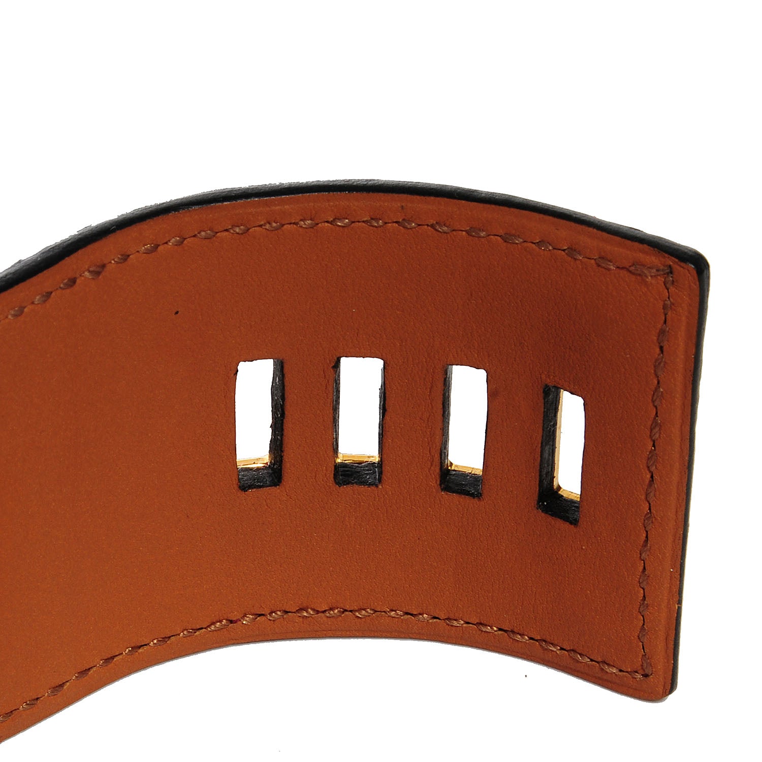 Hermes Matte Alligator Collier De Chien CDC Small Bracelet Rouge H 6 of 7