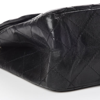 Chanel Aged Calfskin Quilted Mobile Art 2.55 Reissue Flap 228 Black 8 of 10