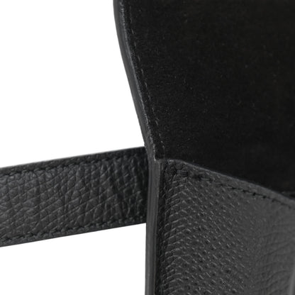 Christian Dior Grained Calfskin Saddle Belt Bag Black 11 of 11