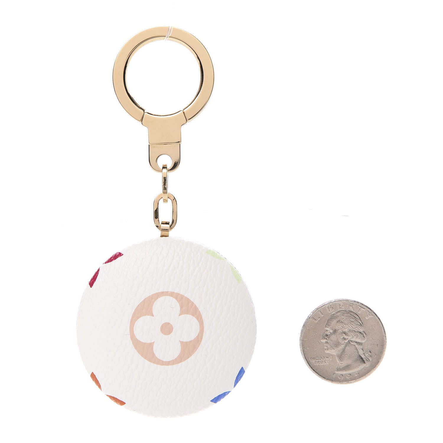 Louis Vuitton Monogram Multicolor Astropill Light Key Chain White 2 of 4