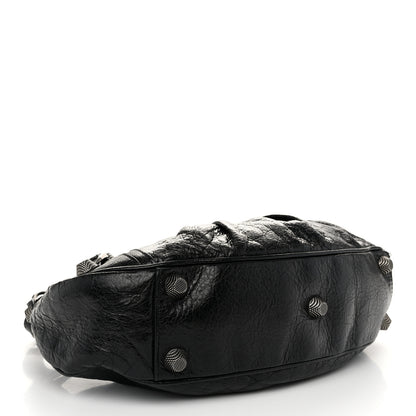 Balenciaga Agneau Arena Small Le Cagole Shoulder Bag Black 5 of 12