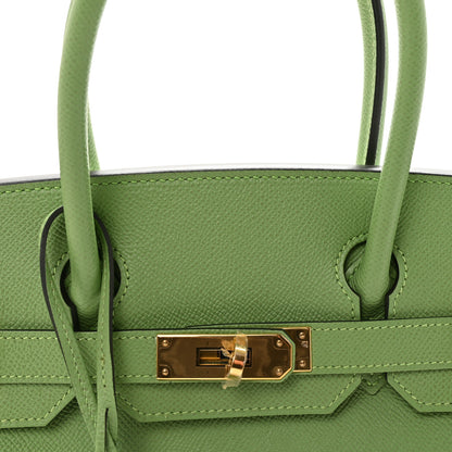 Hermes Epsom Birkin 30 Vert Criquet 8 of 10
