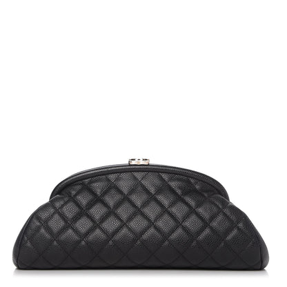 Chanel Caviar Quilted Timeless Clutch Black 1 of 10