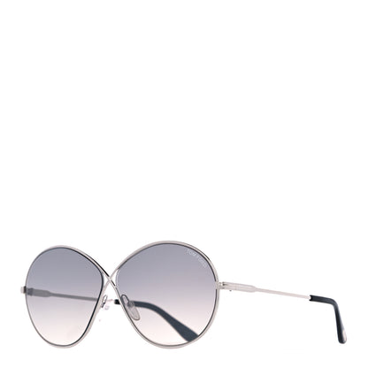 Tom Ford Metal Rania-02 Oval Sunglasses TF564 Silver 1 of 7
