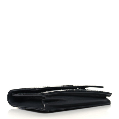 Chanel Aged Calfskin Quilted Reissue Wallet On Chain WOC Navy 4 of 11
