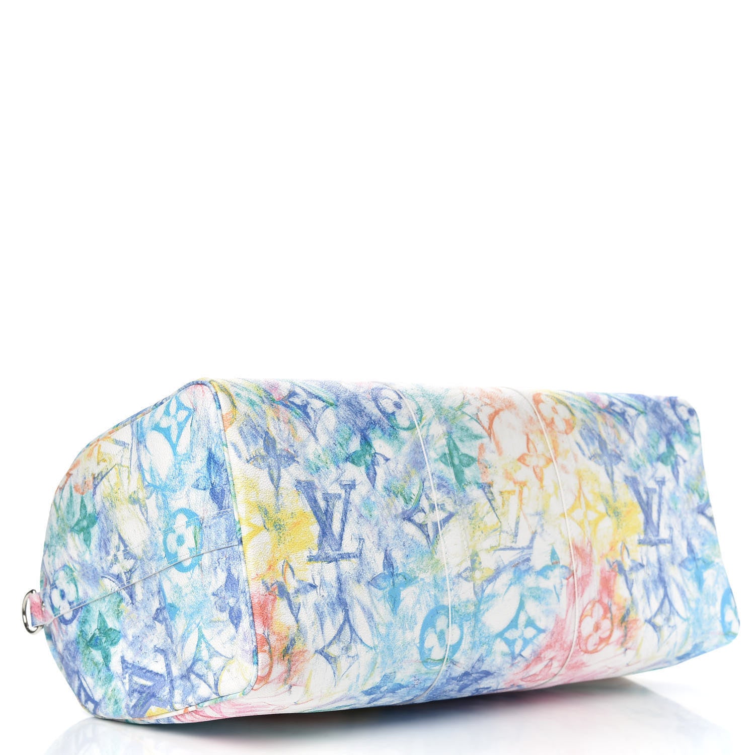 Louis Vuitton Monogram Pastel Colors Keepall Bandouliere 50 Multicolor 3 of 8